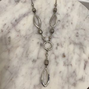 Silver V necklace Lia Sophie
